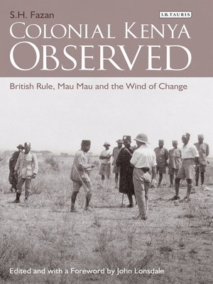 cover image of Colonial Kenya Observed